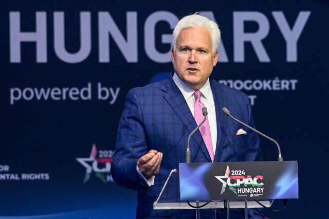 매튜 슐랩 미국 보수주의연합 의장. 연합뉴스