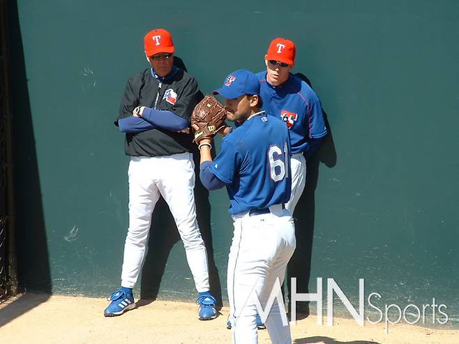 (텍사스 시절의 박찬호)