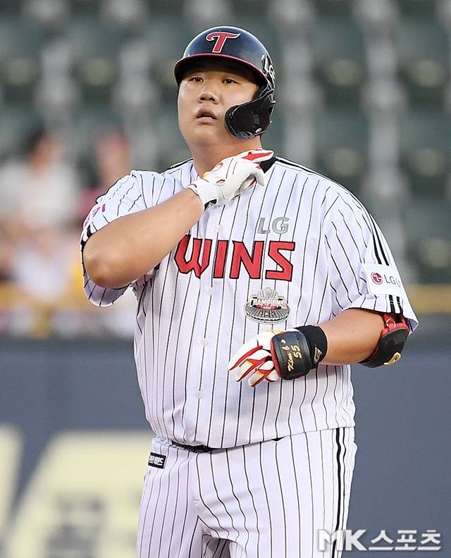 김범석 또한 염경엽 감독이 기대하는 유망주 중 하나다. 사진=천정환 기자