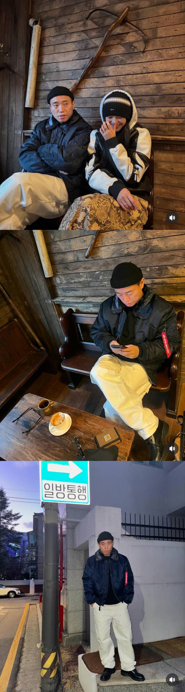 근황을 공개한 힙합듀오 리쌍 출신 가수 개리 부부./힙합듀오 리쌍 출신 가수 개리 인스타그램