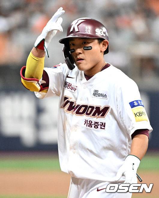 [OSEN=이대선 기자] 키움 김태진 2023.09.08 /sunday@osen.co.kr