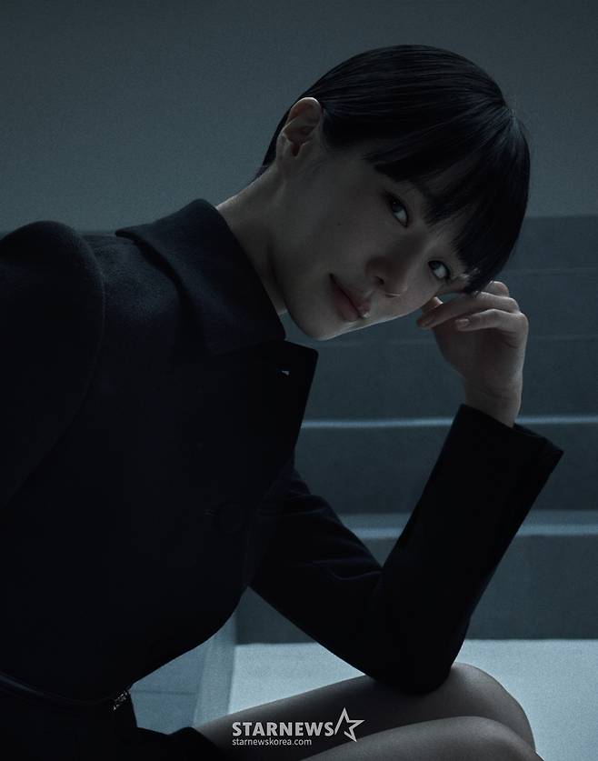 넷플릭스 오리지널 시리즈 '오징어게임' 시즌2의 배우 박규영이 라운드 인터뷰를 위해 포즈를 취하고 있다. /사진제공=넷플릭스 2025.01.06 /사진=이동훈 photoguy@