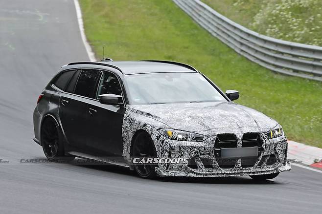BMW M3 CS 투어링 테스트카