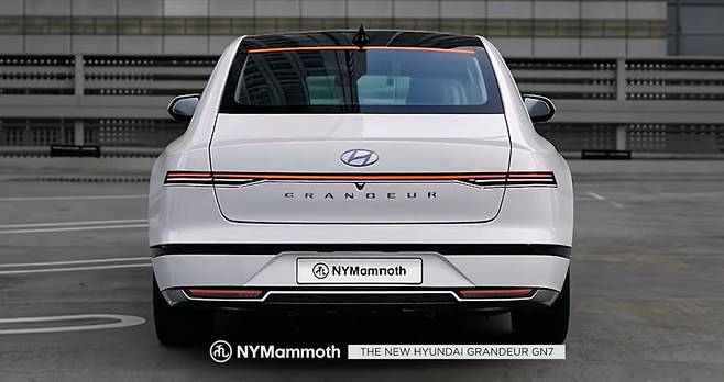 현대차 '그랜저 페이스리프트' 상상도 (출처 : 뉴욕맘모스)