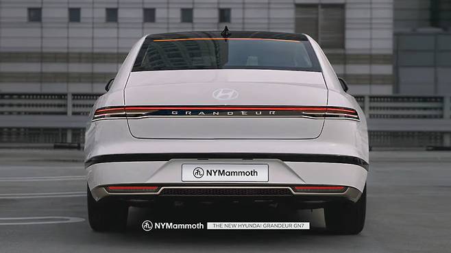 현대차 '그랜저 페이스리프트' 상상도 (출처 : 뉴욕맘모스)