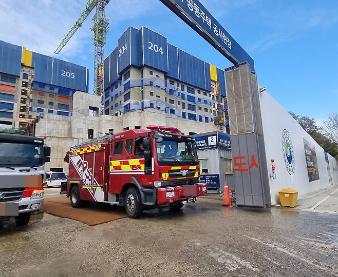 지난 2024년 11월 14일 대전 서구 도마동 아파트 공사 현장. /뉴스1