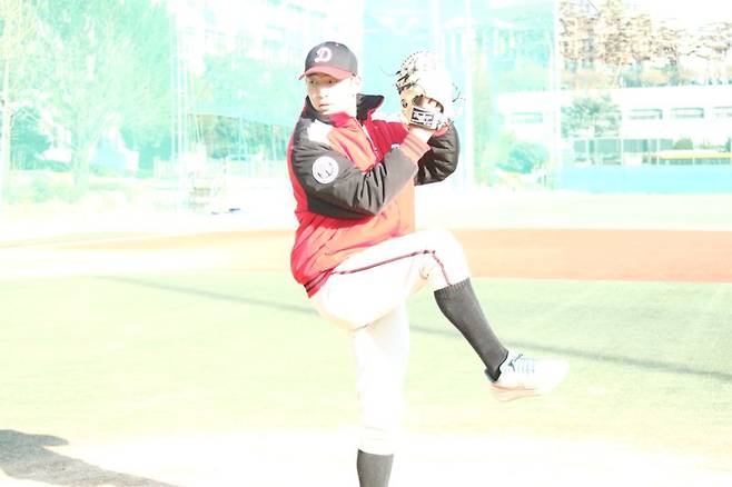 김화중은 북일고 강건우와 함께 올 시즌 매우 주목받는 좌완 투수 중 한 명이다. 사진=전상일 기자