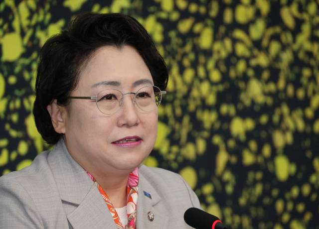 김선민 조국혁신당 대표 권한대행이 12일 국회에서 열린 신년 기자간담회에서 발언하고 있다. 연합뉴스