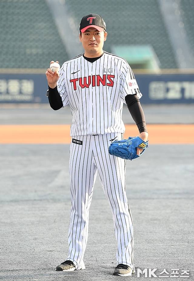 LG 유니폼을 입게된 심창민. 사진=천정환 기자