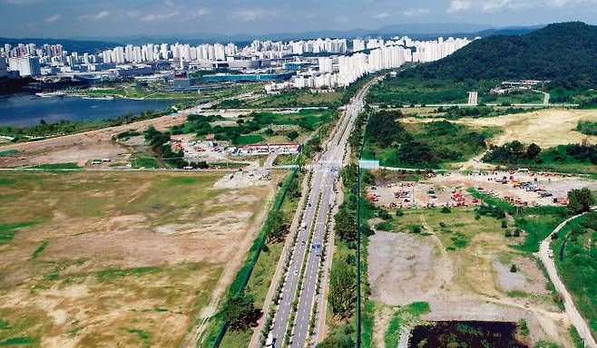 세종에 건설될 국회 분원 예정 부지. [세종시 제공]
