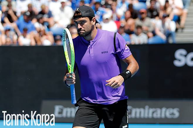 득점 후 기뻐하는 베레티니