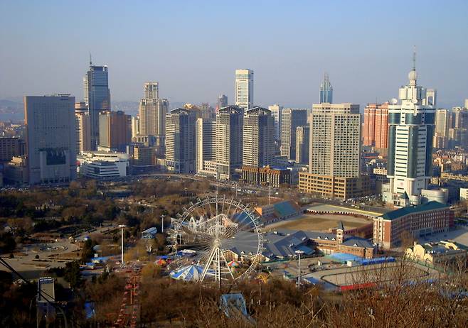 중국 다롄 전경 / 사진= 플리커