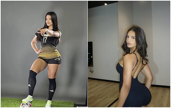 축구 선수 키이나 두푸르/사진=키이나 두푸르 인스타그램 계정