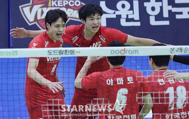 [포토] 구교혁 '완벽한 서브 에이스'