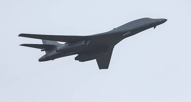 미국 공군 전략폭격기 B-1B '랜서'. 사진=뉴스1