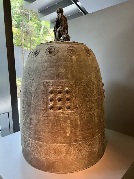 조선 후기 제주목 관아에 걸려 있던 '미황사 금종'. 현재 일본 도쿄 소재 네즈미술관에  소장돼 있다. (사진, 제주자치도)
