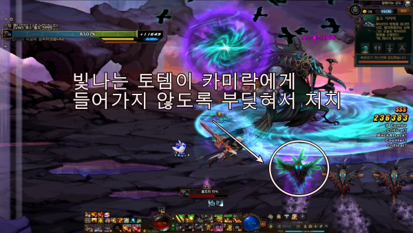 - 3, 9, 12시 방향에서 총 3회 진행