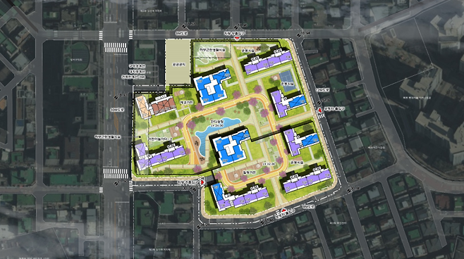 목3동 구역도. 닥터빌드 제공