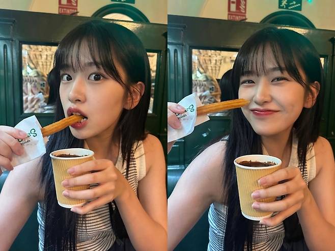 안유진. 인스타그램 캡처