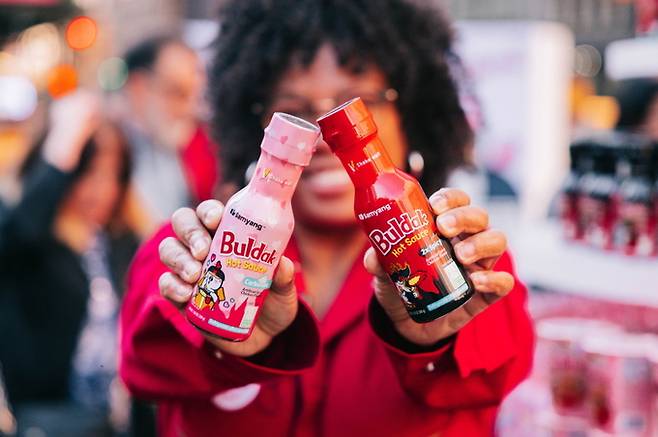 스플래시 불닭 캠페인. 삼양라운드스퀘어 제공