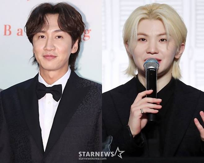 배우 이광수(왼쪽), 그룹 세븐틴 멤버 우지 /사진=스타뉴스