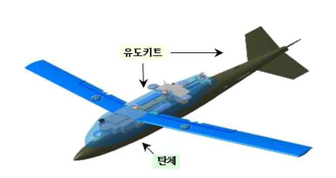 한국형 GPS 유도폭탄 KGGB의 형상. / 방위사업청 제공