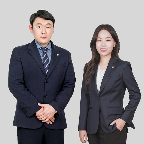 법률사무소 A&P 박사훈(왼쪽) 대표변호사, 홍수진 변호사