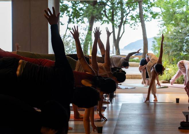 모모스커피 마린시티점. 모모스커피 제공