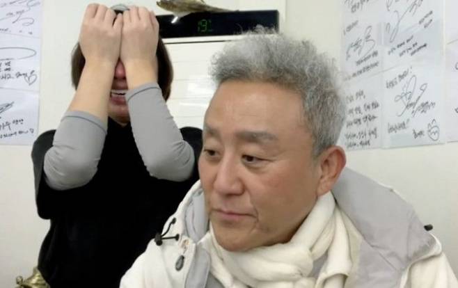 배우 최준용과 아내. 유튜브 영상 캡처