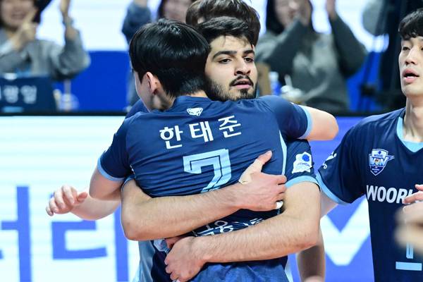 우리카드 아시아쿼터 알리는 팀에 대한 애정을 드러냈다. 사진 제공= KOVO