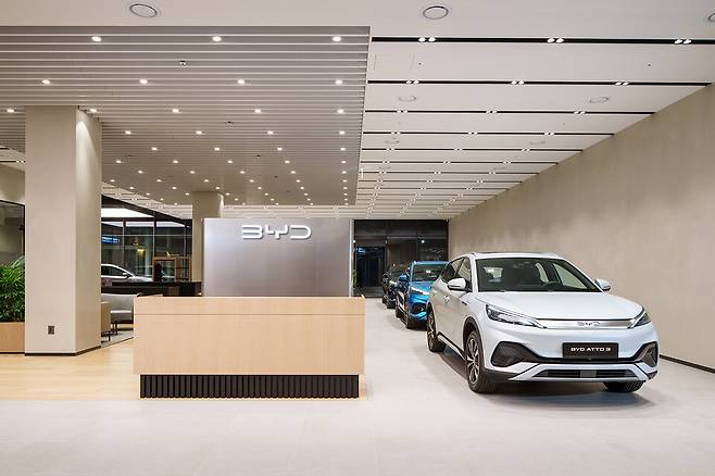 DT 네트웍스 'BYD 수원 전시장'