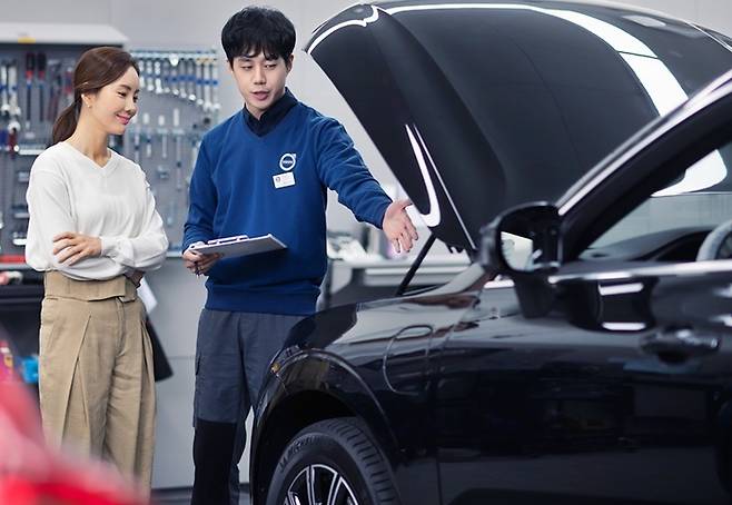 볼보 안심 서비스 [사진출처=볼보]