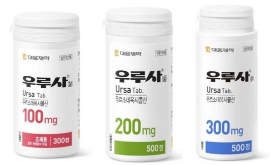 우루사 제품 사진. 대웅제약 제공