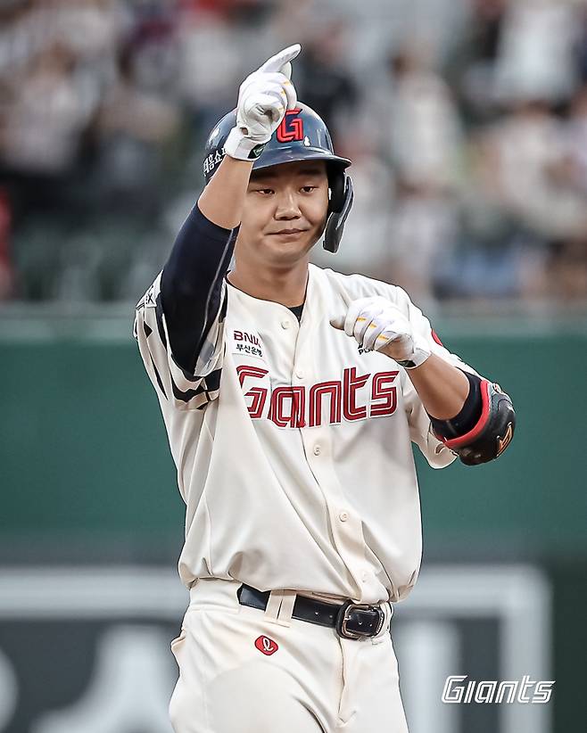 ▲ 손호영 ⓒ롯데 자이언츠