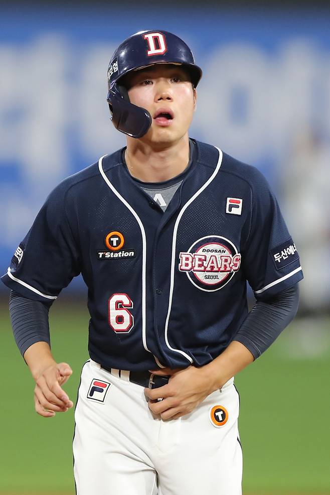 두산 베어스 내야수 오명진. /사진=두산 베어스 제공