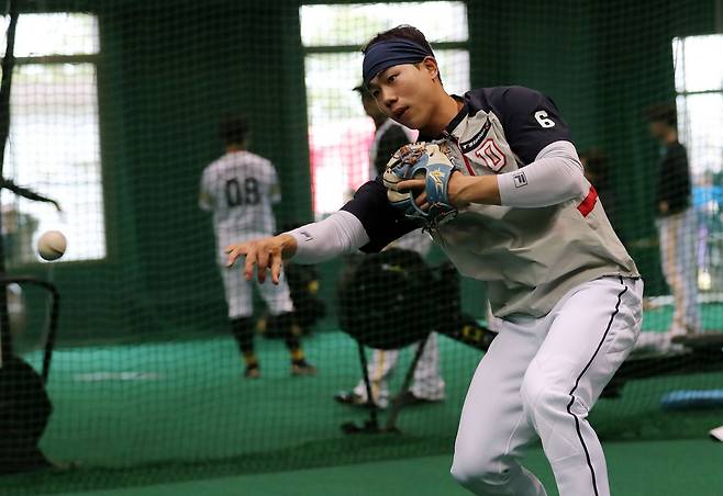 두산 베어스 내야수 오명진. /사진=두산 베어스 제공