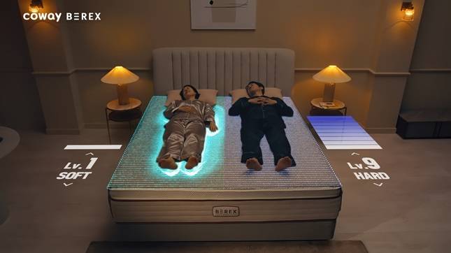 코웨이 '비렉스 스마트 매트리스' / 사진=코웨이