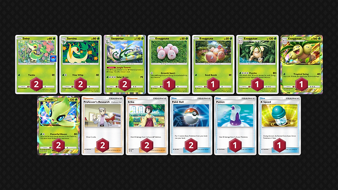 'Ursiiday's Pocket Weekly #12' 우승자 'bob73727'의 덱(출처=Limitless TCG 홈페이지).