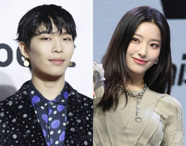 보컬그룹 악동뮤지션 이찬혁(왼쪽부터)과 걸그룹 프로미스나인 이새롬의 결별설이 제기됐다. /사진=뉴스1