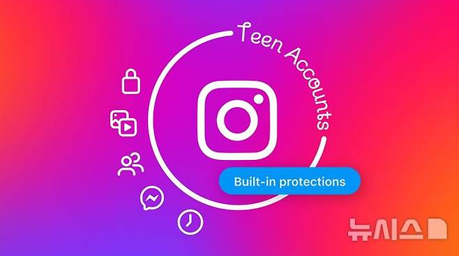 [서울=뉴시스] 22일 업계에 따르면 인스타그램은 이날부터 국내 14~18세 청소년 가입자를 대상으로 순차적으로 '청소년 계정' 정책을 적용한다. (사진=메타 블로그 캡처)