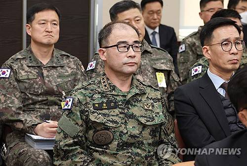 '내란 특위 청문회' 출석한 곽종근 전 육군 특수전사령관 [연합뉴스 자료제공]