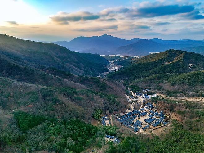조계산과 송광사[사진/백승렬 기자]