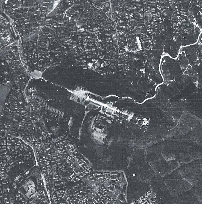 조선신궁 터 항공사진 (1946년 10월 16일 촬영) [서울역사박물관 제공. 재판매 및 DB 금지]