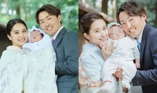 잉꼬부부로 알려졌지만 지난달 불륜 소식이 전해졌던 겐다 소스케(오른쪽)와 그 아내이자 아이돌 출신인 에토 미사. /사진=겐다 소스케 SNS 캡처