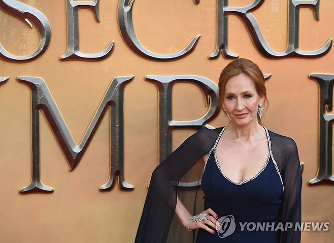 JK 롤링 [EPA 연합뉴스 자료사진 재판매 및 DB 금지]