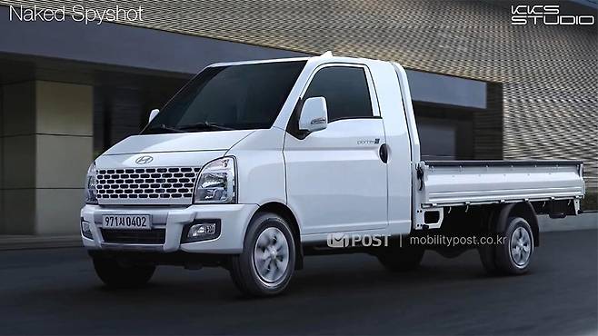 현대차 '포터 풀체인지' 예상도 (출처 : KKSSTUDIO)