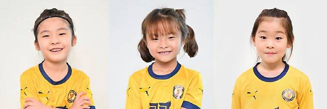 김세아(왼쪽부터) 이가연 김서율