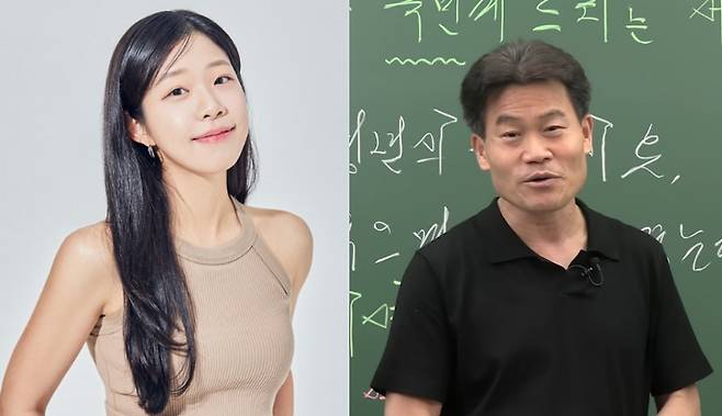 유튜버 쓰복만(왼쪽), 한국사 강사 전한길.