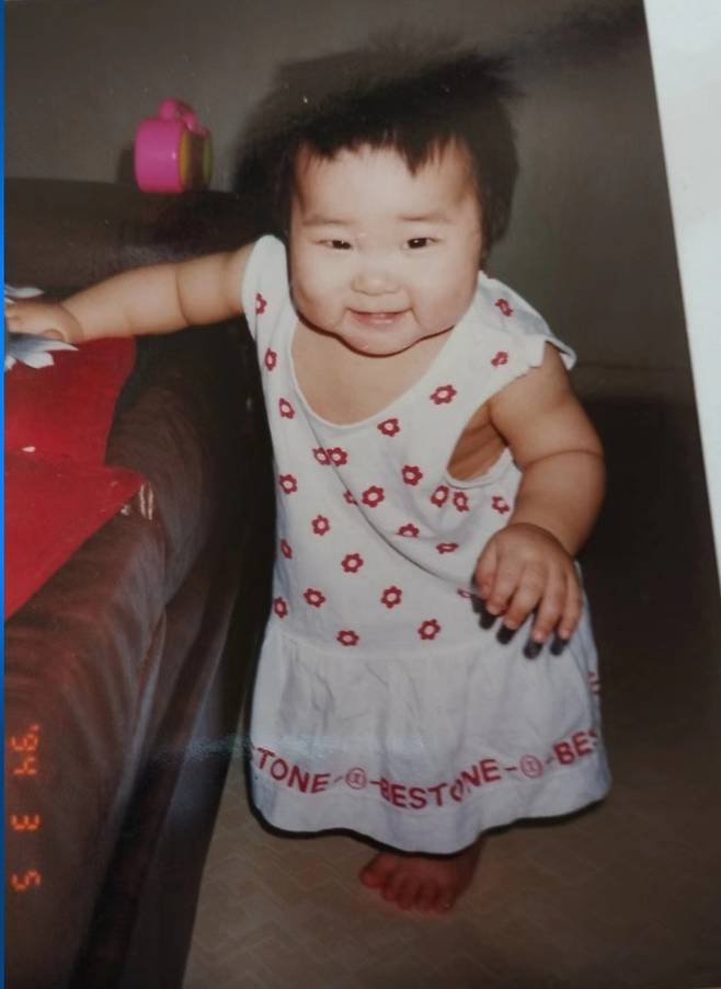 어린 시절의 A씨 [본인 제공]