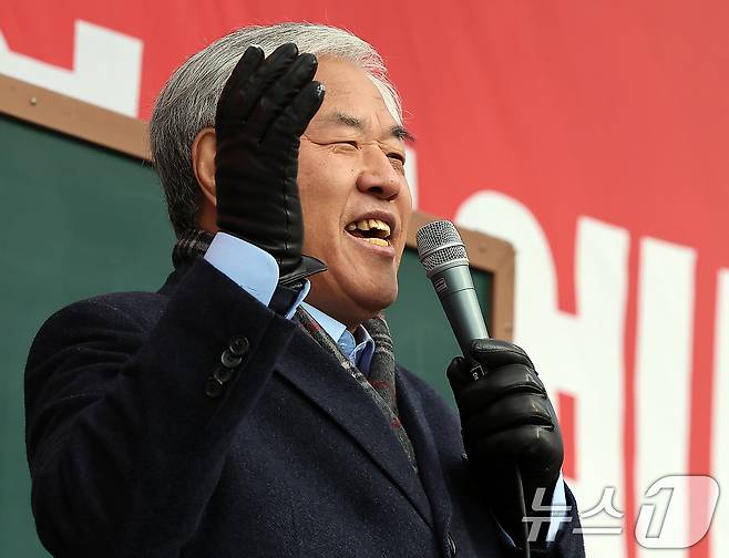 전광훈 사랑제일교회 목사. 2024.12.25/뉴스1 ⓒ News1 김진환 기자